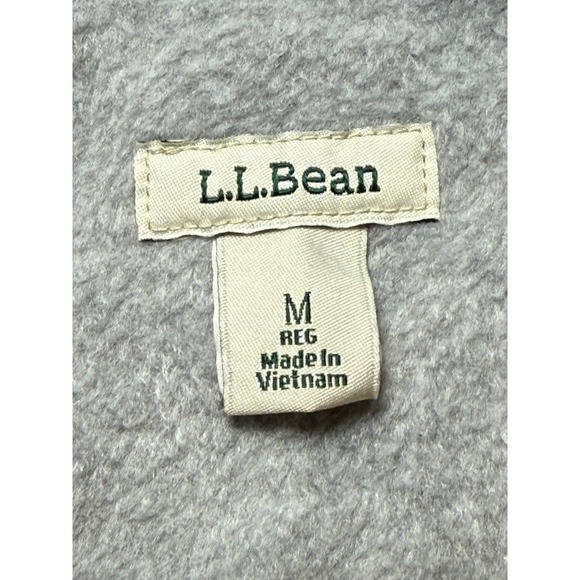 L.L.Bean Womens M Fleece-Lined Flannel Hoodie Shirt Blue Plaid Long Sleeve - Picture 4 of 9